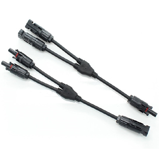 MC4 2in1 Y Barnch Connector with Cable (Reoo)